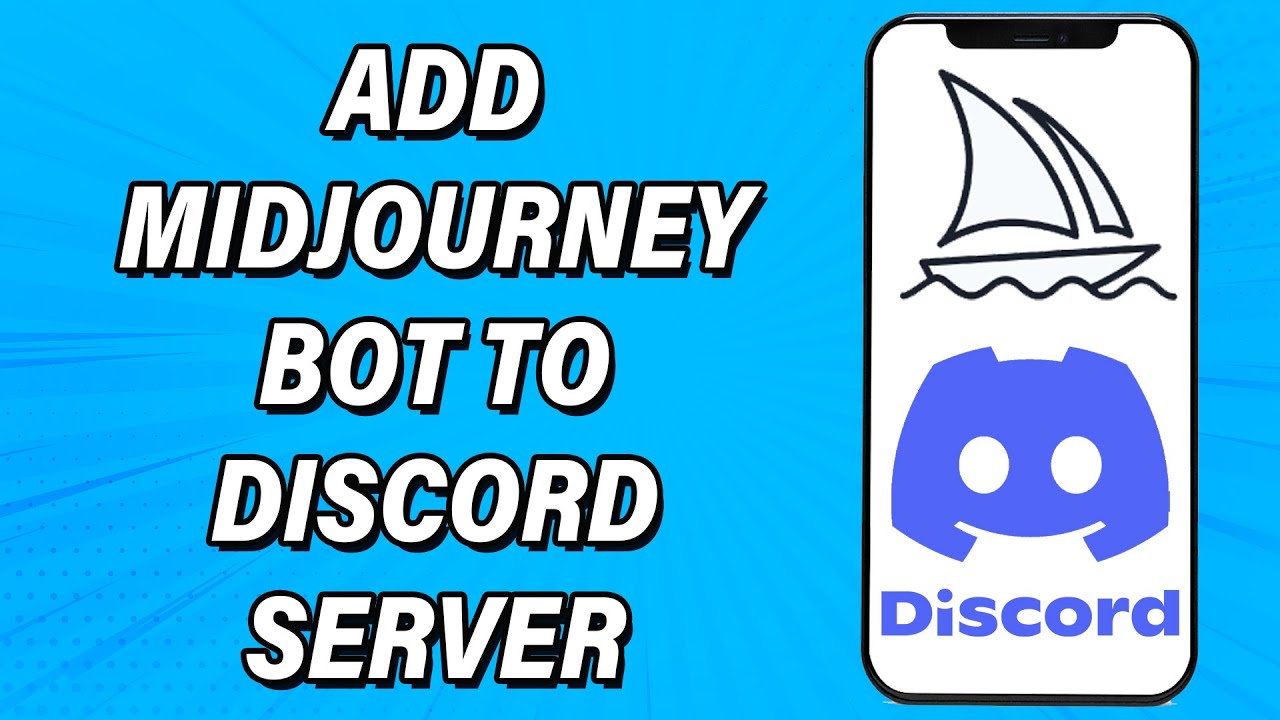 add  Midjourney to discord server 